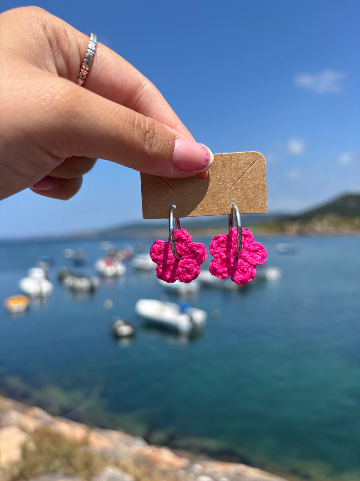Pendentes floriñas