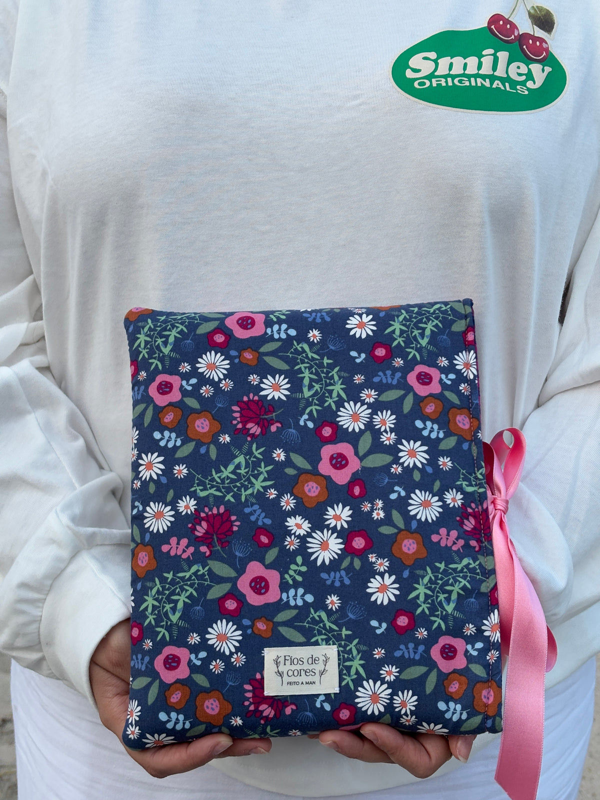 Funda libro lazo