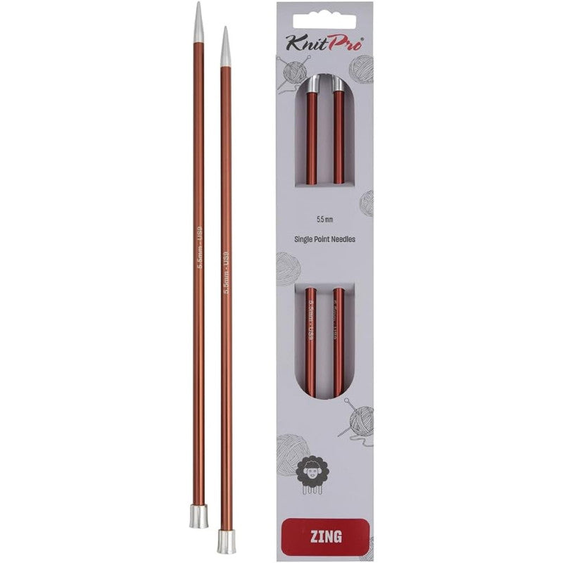 Agulla calceta de Aluminio 40 cm zing
