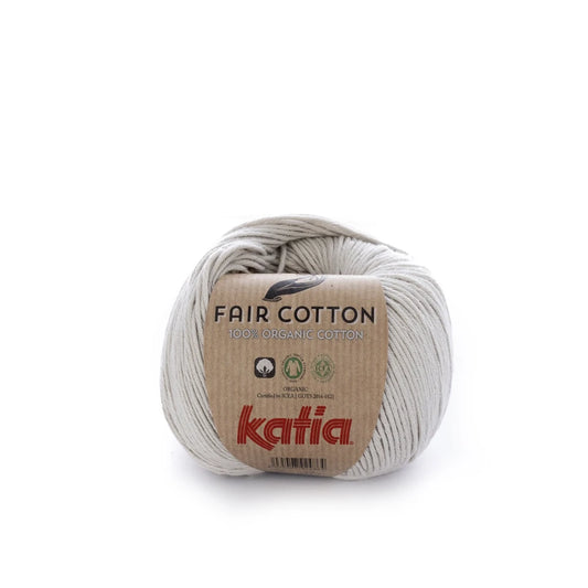 Ovillo Fair Cotton Katia 100% Algodón Orgánico