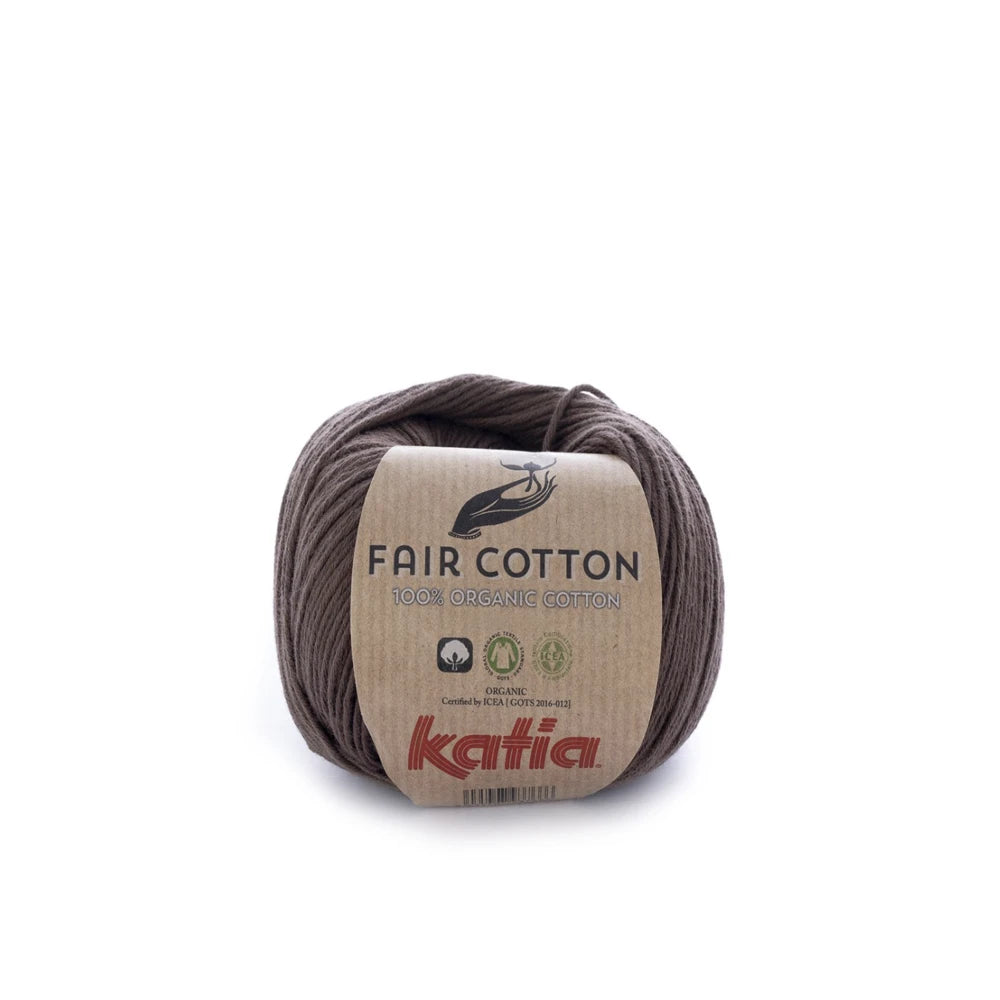 Ovillo Fair Cotton Katia 100% Algodón Orgánico