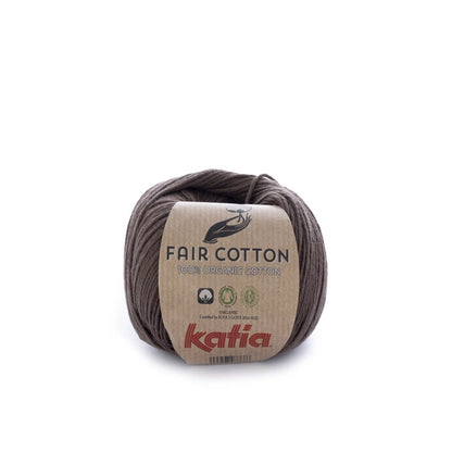 Ovillo Fair Cotton Katia 100% Algodón Orgánico