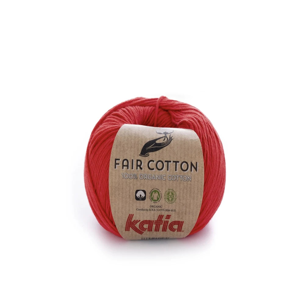 Ovillo Fair Cotton Katia 100% Algodón Orgánico