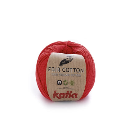 Ovillo Fair Cotton Katia 100% Algodón Orgánico