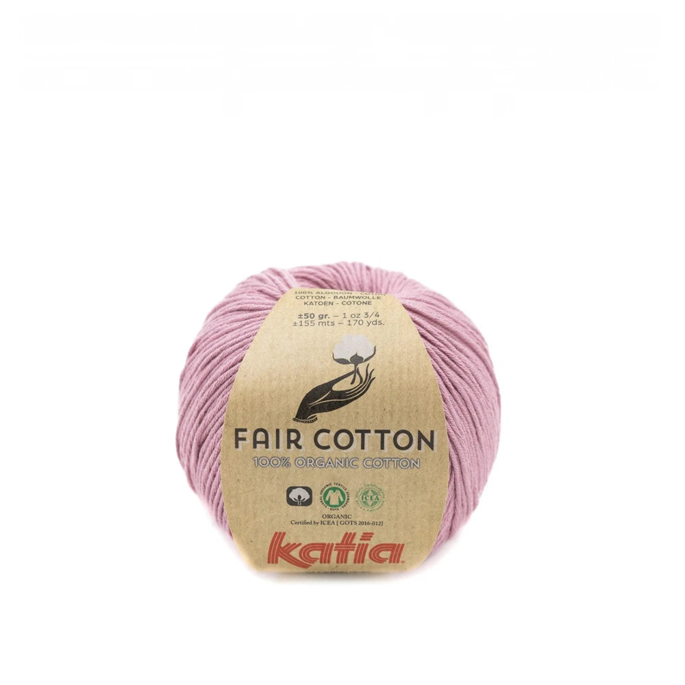 Ovillo Fair Cotton Katia 100% Algodón Orgánico