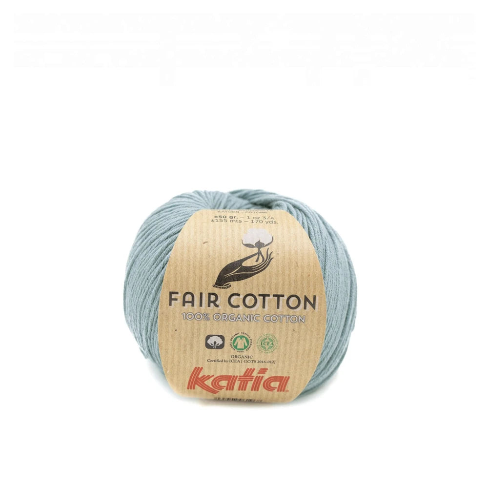 Ovillo Fair Cotton Katia 100% Algodón Orgánico