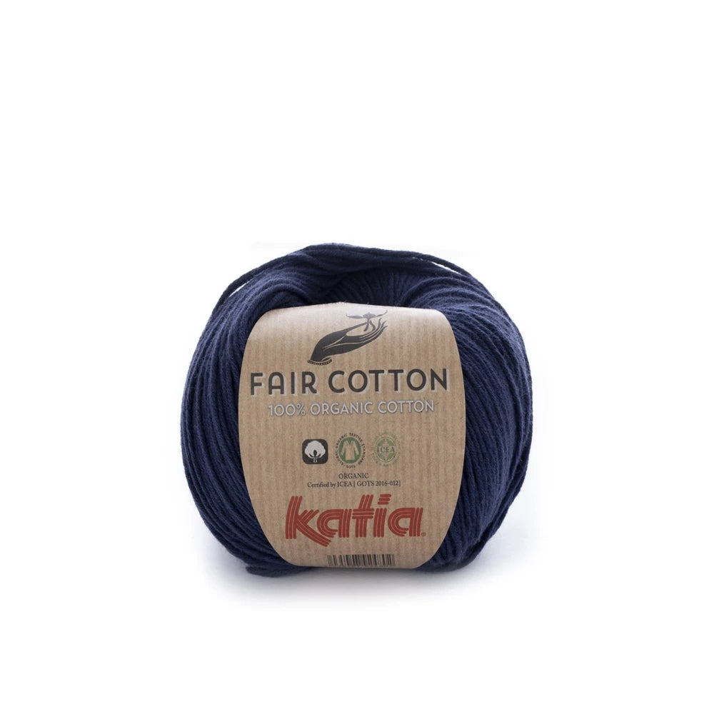 Ovillo Fair Cotton Katia 100% Algodón Orgánico