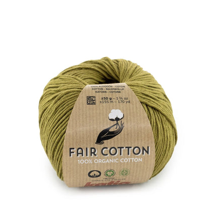 Ovillo Fair Cotton Katia 100% Algodón Orgánico